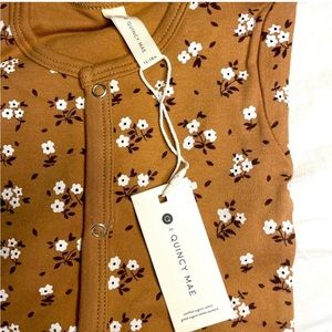 Brown footsie pijama